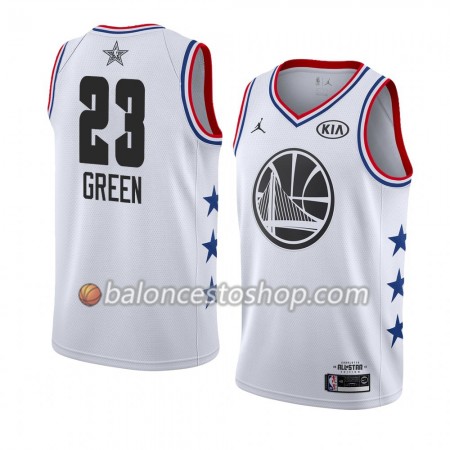 Camiseta Hombre NBA Golden State Warriors Draymond Green 23 2019 All-Star Jordan Brand Blanco Swingman Camiseta Hombre NBA Golden State Warriors Draymond Green 23 2019 All-Star Jordan Brand Blanco Swingman